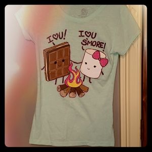 Tee shirt with s'mores on it!!